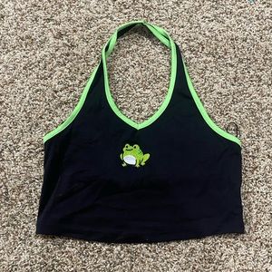 Frog Halter Top